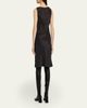 Maison Margiela Jacquard Cowl-Neck Midi Dress - 3