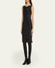 Maison Margiela Jacquard Cowl-Neck Midi Dress - 4