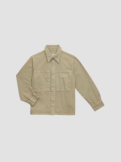 Maison Margiela Little Kid's & Kid's Camicia Cotton Twill Shirt