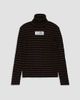 Maison Margiela Little Kid's & Kid's Striped Jersey Turtleneck Sweater - 1