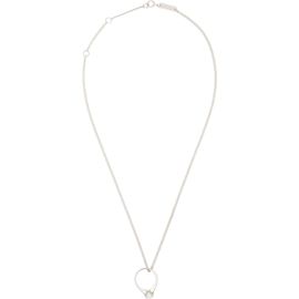 Maison Margiela Maison Margiela Antiqued Wax Solitaire Necklace
