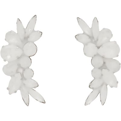 Maison Margiela Maison Margiela Antiqued Wax Strass Earrings