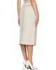 Maison Margiela Maison Margiela Beige Acid Knit Midi Skirt - 3