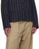 Maison Margiela Maison Margiela Beige Dropped-Rise Trousers - 4