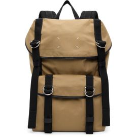 Maison Margiela Maison Margiela Beige High Tech Medium Backpack
