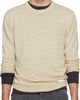 Maison Margiela Maison Margiela Beige Wool-Blend Patch Sweater - 1