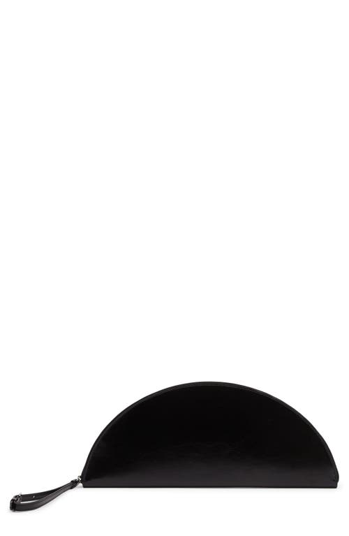 Maison Margiela Maison Margiela Big Half Moon Leather Clutch