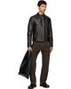 Maison Margiela Maison Margiela Black 5-Zip Leather Jacket - 4