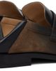 Maison Margiela Maison Margiela Black & Brown Tabi City Loafers - 5