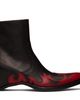Maison Margiela Maison Margiela Black & Red Heel-Less Western Flame Boots - 1