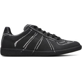 Maison Margiela Maison Margiela Black & White Chalkboard Replica Sneakers