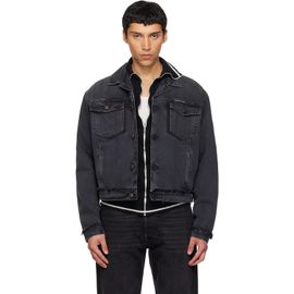 Maison Margiela Maison Margiela Black Caban Denim Jacket
