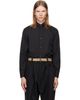 Maison Margiela Maison Margiela Black Cotton Shirt - 1