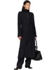 Maison Margiela Maison Margiela Black Double Breasted Coat - 4