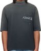 Maison Margiela Maison Margiela Black Faded Paint Splatter T-shirt - 1