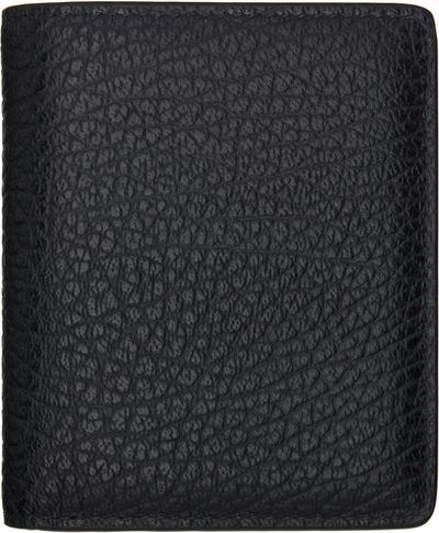 Maison Margiela Maison Margiela Black Four Stitches Bifold Wallet