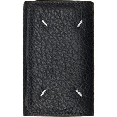 Maison Margiela Maison Margiela Black Four Stitches Key Case
