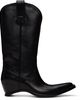 Maison Margiela Maison Margiela Black Heel-Less Western Boots - 1