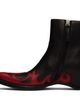 Maison Margiela Maison Margiela Black Heel-Less Western Flame Boot - 3