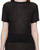 Maison Margiela Maison Margiela Black Knit Sweater - 1