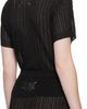 Maison Margiela Maison Margiela Black Knit Sweater - 3