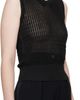 Maison Margiela Maison Margiela Black Knit Vest - 2