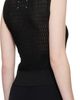 Maison Margiela Maison Margiela Black Knit Vest - 3
