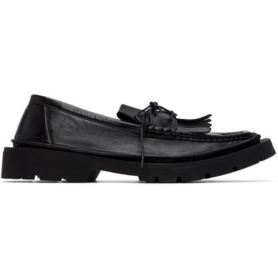 Maison Margiela Maison Margiela Black Level Fringed Loafers