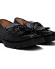 Maison Margiela Maison Margiela Black Level Fringed Loafers - 4