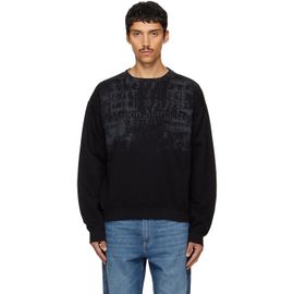 Maison Margiela Maison Margiela Black Number Sweatshirt