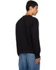 Maison Margiela Maison Margiela Black Number Sweatshirt - 3