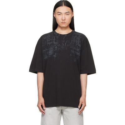 Maison Margiela Maison Margiela Black Oversized T-shirt
