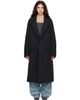 Maison Margiela Maison Margiela Black Quilted Coat - 1