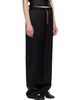 Maison Margiela Maison Margiela Black Satin Drawstring Trousers - 2