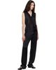 Maison Margiela Maison Margiela Black Satin Drawstring Trousers - 4