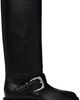 Maison Margiela Maison Margiela Black Tabi County Knee Boots - 1
