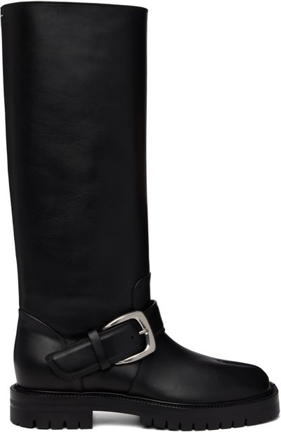 Maison Margiela Maison Margiela Black Tabi County Knee Boots