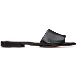 Maison Margiela Maison Margiela Black Tabi Flat Mule Sandals