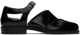 Maison Margiela Maison Margiela Black Tabi Leather Sandals