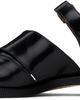Maison Margiela Maison Margiela Black Tabi Leather Sandals - 3