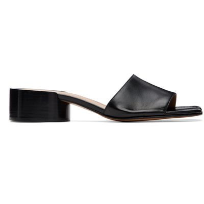 Maison Margiela Maison Margiela Black Tabi Mule Heeled Sandals