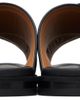 Maison Margiela Maison Margiela Black Tabi Numbers Crossed Sandals - 2