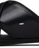 Maison Margiela Maison Margiela Black Tabi Numbers Crossed Sandals - 3