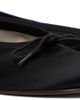 Maison Margiela Maison Margiela Black Tabi Satin Ballerina Flats - 4