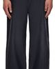 Maison Margiela Maison Margiela Black Unbrushed Moleskin Trousers - 1