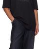 Maison Margiela Maison Margiela Black Unbrushed Moleskin Trousers - 4
