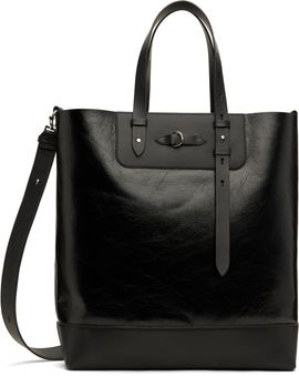Maison Margiela Maison Margiela Black Vertical Belt Tote