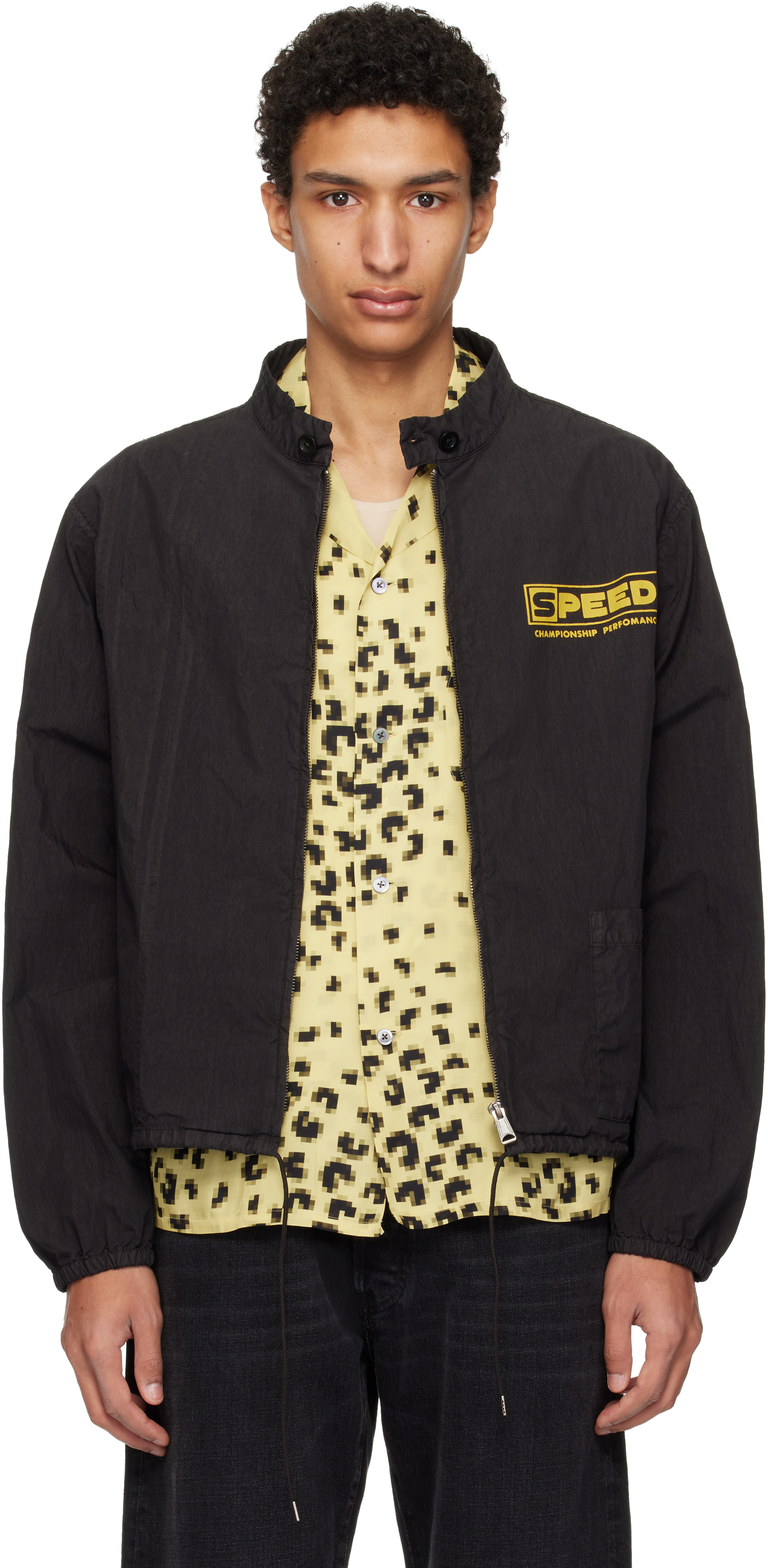 Maison Margiela - Black Vintage-Style Sportswear Jacket