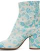 Maison Margiela Maison Margiela Blue & Gray Tabi Ankle Boots - 3