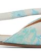 Maison Margiela Maison Margiela Blue & Gray Tabi Slingback Ballerina Flats - 1